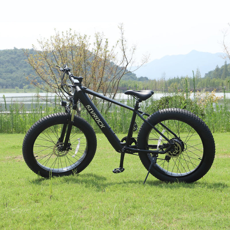 Electric Bike For Adults, 26 X 4.0 Inches Fat Tire Electric Mountain Bicycle, 1000W Motor 48V 15Ah Ebike For Trail Riding, Excursion And Commute, UL And GCC Certified