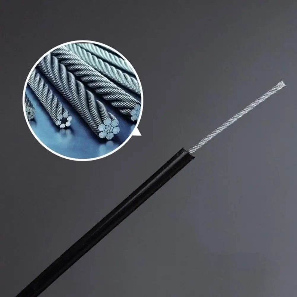 Steel Wire Aerobic Exercise Skipping Jump Rope Gym Sport Fitness Workout Tool
