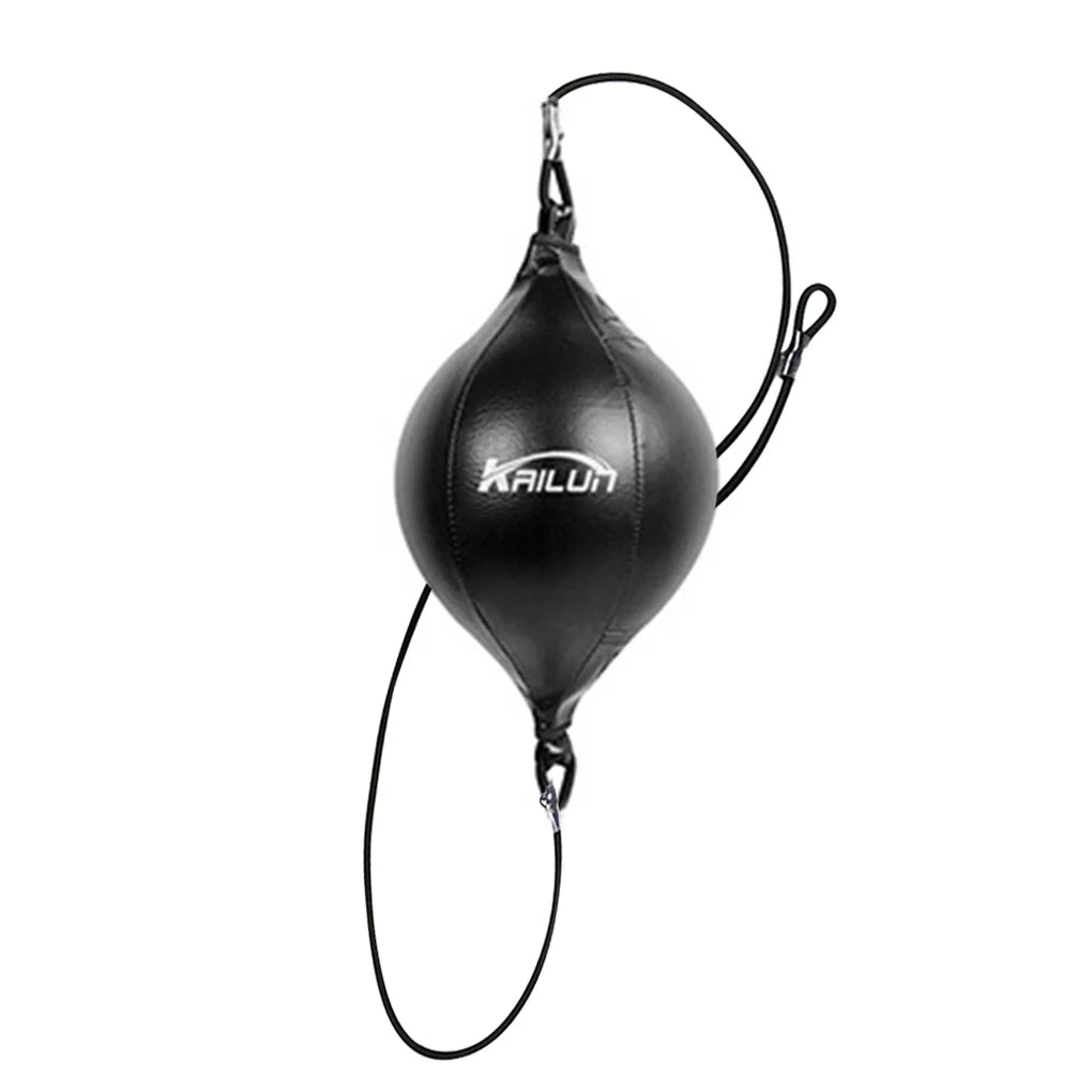 Quality PU Leather Boxing Punching Bag Pear Boxing Bag Inflatable Boxing Speed Bag Double End Training Reflex Speed Balls