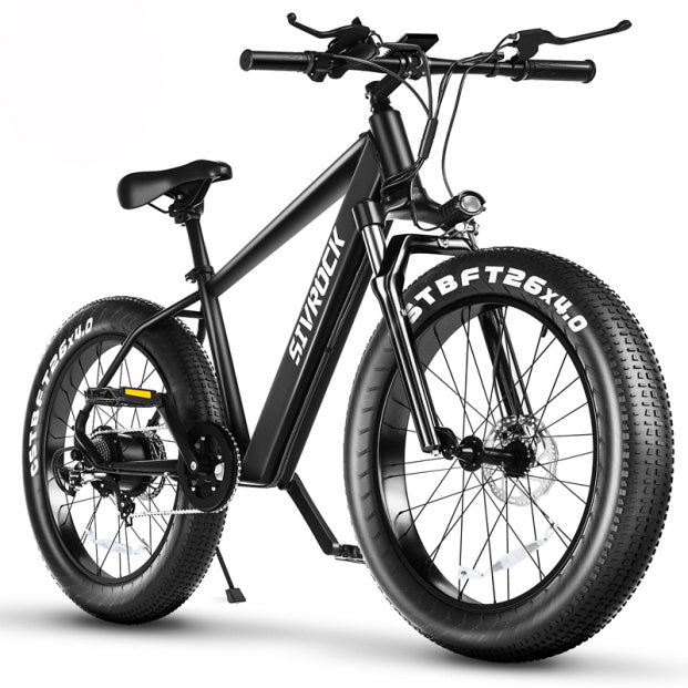 Electric Bike For Adults, 26 X 4.0 Inches Fat Tire Electric Mountain Bicycle, 1000W Motor 48V 15Ah Ebike For Trail Riding, Excursion And Commute, UL And GCC Certified